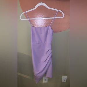 Purple cocktail dress